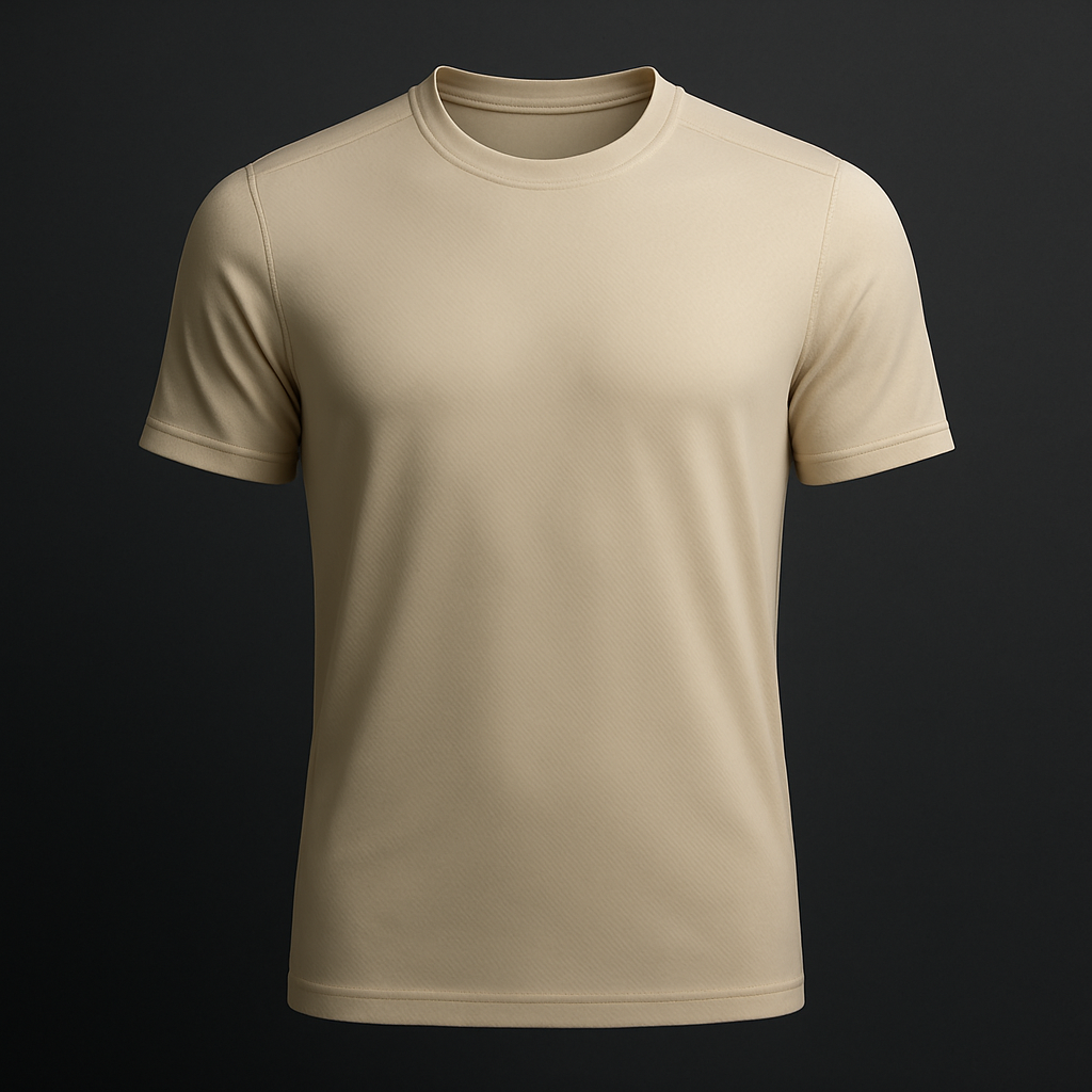 Elite Dry Fit Tee - Sand